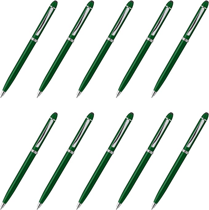 DISCOUNT PROMOS Twist Action Plastic Stylus Pens, Bulk Pack by DISCOUNTPROMOS