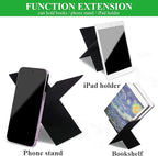 Hennaja Square Leather Art Supply Organizer, Remote Control Holder - Image 7