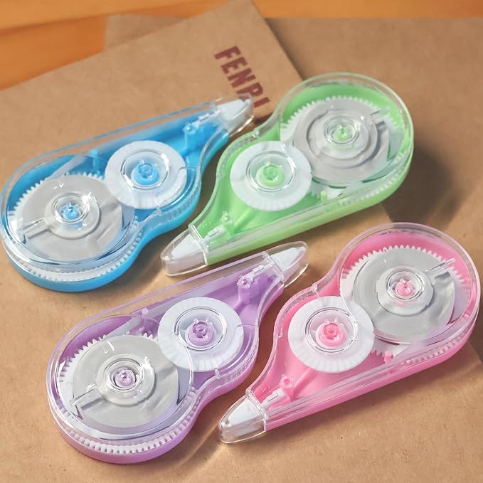 Tramboo 16 Pcs 39.4 Ft Colorful Correction Tape, Teacher Supplies, Office and - Image 6