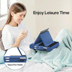 KDD Tablet Pillow Stand, Bed and Desk, Foldable Soft Pad Dock - Image 3