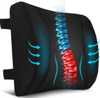 Niceeday Lumbar Support Pillow for Office Chair Car, Gaming Chair Lower Back by NICEEDAYBRAND