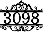 Custom Metal House Numbers for Outside | Personalized Address Numbers for House by ARTXZDZ