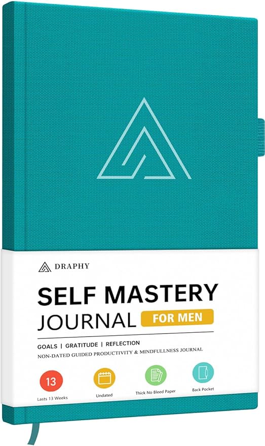 Self-Mastery Journal for Men by Draphy
