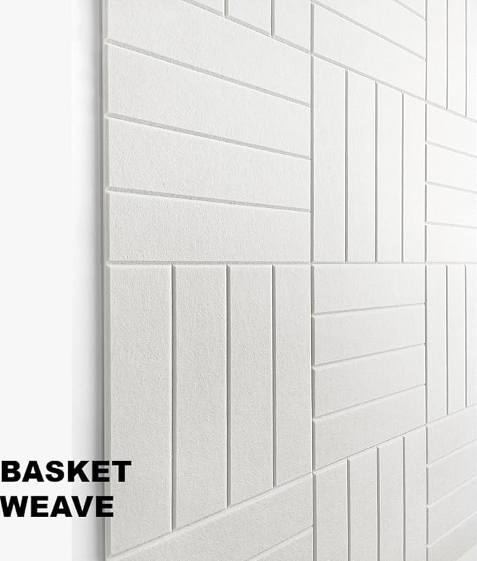 DECORITA Felt Bulletin Board Tiles | Modern Cork Board Alternative | Large Cork - Image 5