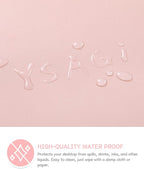 YSAGi Non-Slip Leather Desk Pad XL Size, Waterproof Laptop Computer Desk - Image 3