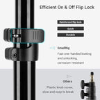 SMALLRIG Photography Light Stand 110"/9.2ft/280cm, Air-Cushioned Aluminum Photo - Image 6