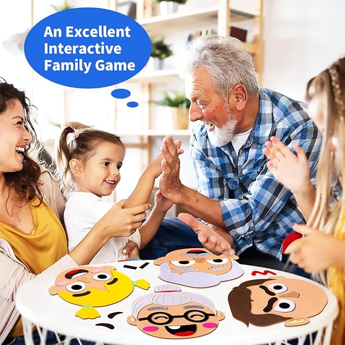 WOBOX 1Set Emotion Learning Felt Board Set - Image 5