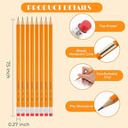 Hapikalor 360-Pack Sharpened #2 Yellow Pencils - Image 2