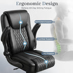 gtpoffice executive office chair with comfortable lumbar support, package contents
