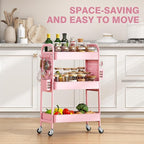 KINGRACK 3 Tier Rolling Cart - Image 6