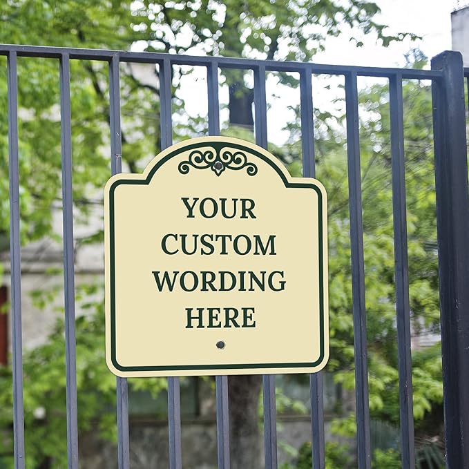 Custom Decorative Sign, Personalized Metal Sign - Image 4