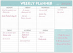 Weekly Planner Notepad - Image 2