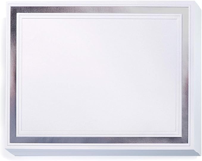 PaperDirect Pristine Specialty Certificates, 50 Sheets of 38lb White Paper by PaperDirect