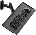 Keyboard Tray Wall Mount, Sit-Stand 26 Inch Keyboard and Mouse Stand, Height