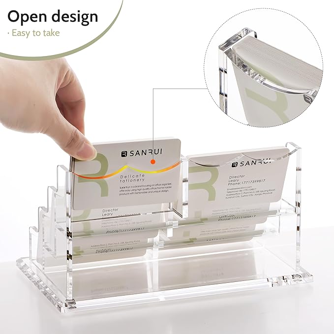 YUXUN Business Card Holder Display - Image 2
