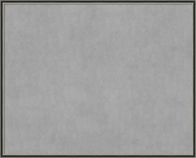 Amanti Art Black Framed Magnetic Board 33x41 X-Large Vision Board by AmantiArt