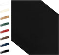 100 Sheets Black Cardstock 8.5 x 11 Certificate Paper, 92lb Heavyweight Printer by Guakicae