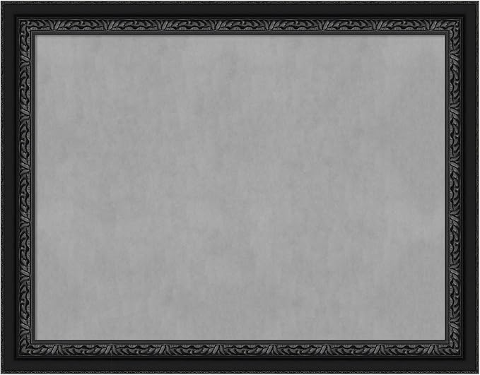 Amanti Art Black Framed Magnetic Board 22x28 Medium Vision Board by AmantiArt