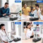 250W Charging Station for Multiple Devices, Stations for MacBook, Android Cell - Image 7