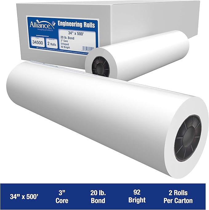 Alliance Wide Format Paper Rolls Bond Engineering - Image 3