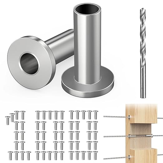 Steel DN Mate 100 Pack Stainless Steel Protector Sleeves by SteelDNMate