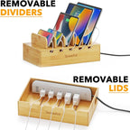 SpaceAid Bamboo Charging Station - Image 3