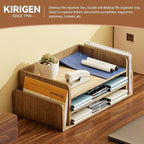 KIRIGEN Wood Desk Organizer 5 Trays - Image 3