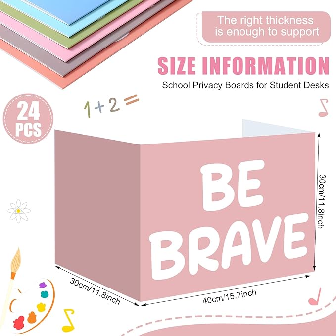Honoson 24 Pcs Bulk Inspirational Privacy Folders - Image 2