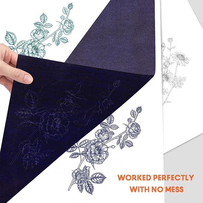 Blue Carbon Paper for Tracing Graphite Transfer-Paper - Image 3