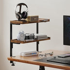 ART-GIFTREE Clamp On Desk Shelf 2-Tier, 16.5 in Wood Shelving Unit - Image 9