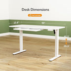 INNOVAR Glass Standing Desk - Image 3