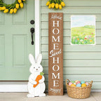 Farmhouse Wooden Welcome Sign Stand by Unknown
