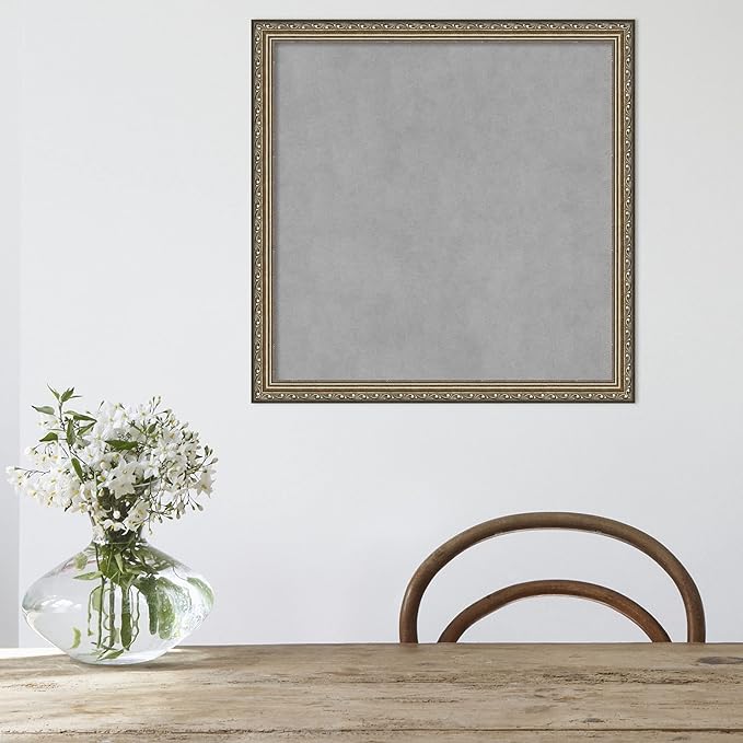 Amanti Art Silver Framed Magnetic Board 22x22 Medium Vision Board - Image 6