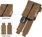EXCELLENT ELITE SPANKER Molle Single/Double Pistol Mag Pouch Tactical Magazine - Image 4