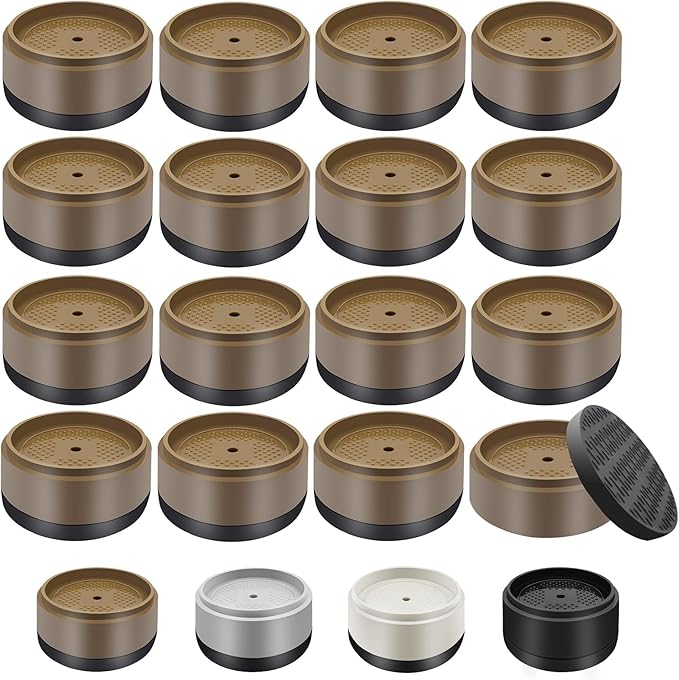 Furniture Risers Bed Risers Heavy Duty 1 inch, 2 inch, 3 inch, 4 inch Round by EnjoyLifeEnjoyHappiness