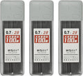 PATIKIL 300Pcs 2B Mechanical Pencil Lead, 0.7mm Black Lead Refill Break by PATIKIL