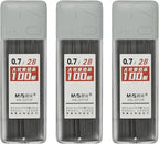 PATIKIL 300Pcs 2B Mechanical Pencil Lead, 0.7mm Black Lead Refill Break by PATIKIL