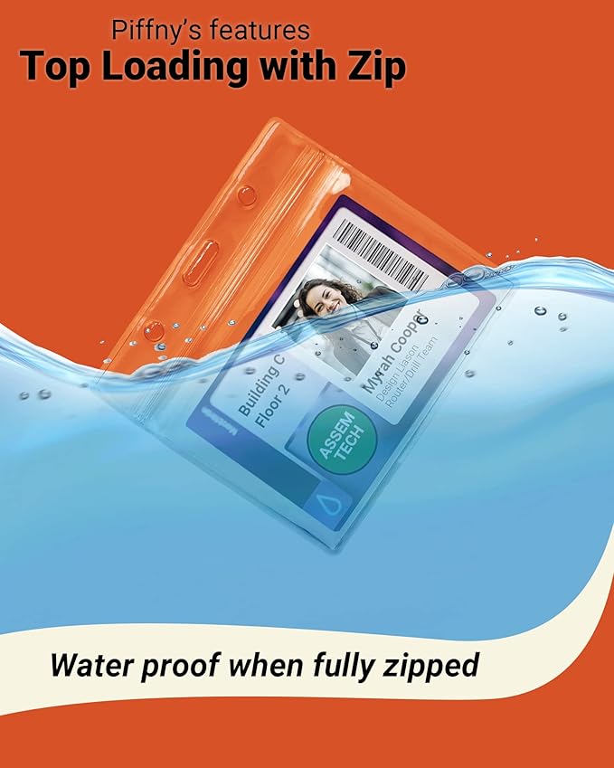 Clear ID Holder for Lanyard - Image 3