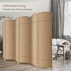 Cocosica 6 Panel Room Divider, 6Ft Folding Privacy Screen, Tall - Image 4