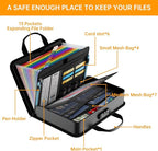 DocSafe Accordion File Organizer Bag - Image 8