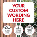 Custom Sign, Personalized Metal Signs, Customize - Image 4