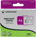 Surebonder 11038 Heavy Duty Duo-Fast Type, 3/8-Inch Leg Length, .485-Inch Crown Staple, 1000 Count