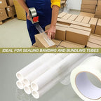 Treela 20 Rolls Strapping Tape 2 Inch X 60 Yards 5.5 Mil Fiberglass Filament - Image 6