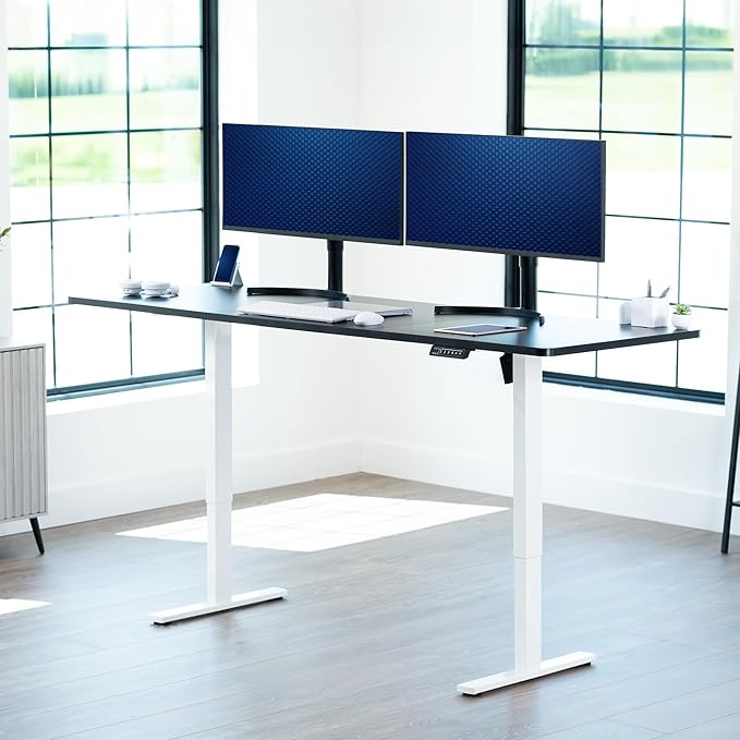 VIVO Large Electric 83 x 30 in Standing Desk, Memory Height Adjustment - Image 2