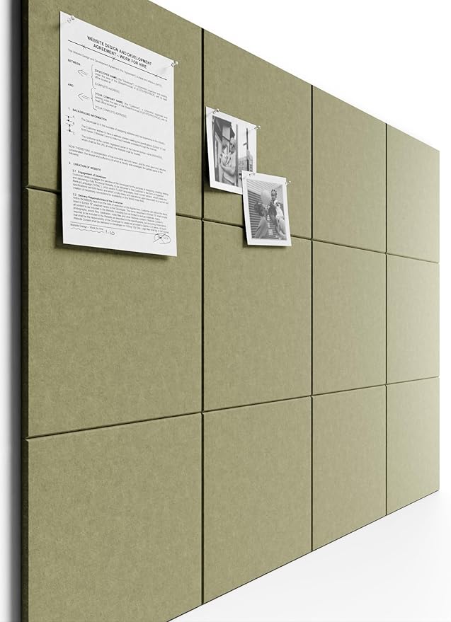 Bumusty Large Cork Board 47"x35" Alternative by Bumusty