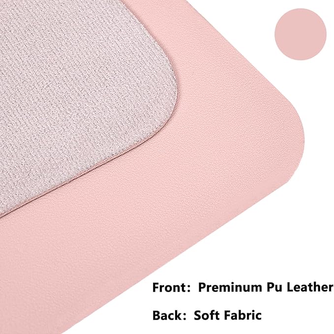 PU Leather Desk Pad Protector Gaming Mouse Pad Non Slip Desk Mat - Image 6