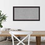 Amanti Art Black Framed Magnetic Board 14x26 Small Vision Board - Image 5