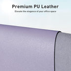 Aothia Leather Desk Pad Protector, Large Mouse Pad, Office Desk Mat, Non-Slip - Image 2
