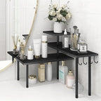 Homode Bathroom Counter Organizer Corner Shelf, Kitchen Countertop Organizer by Homode