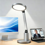 desk lamp for home office, eye-caring diffused table, main product view